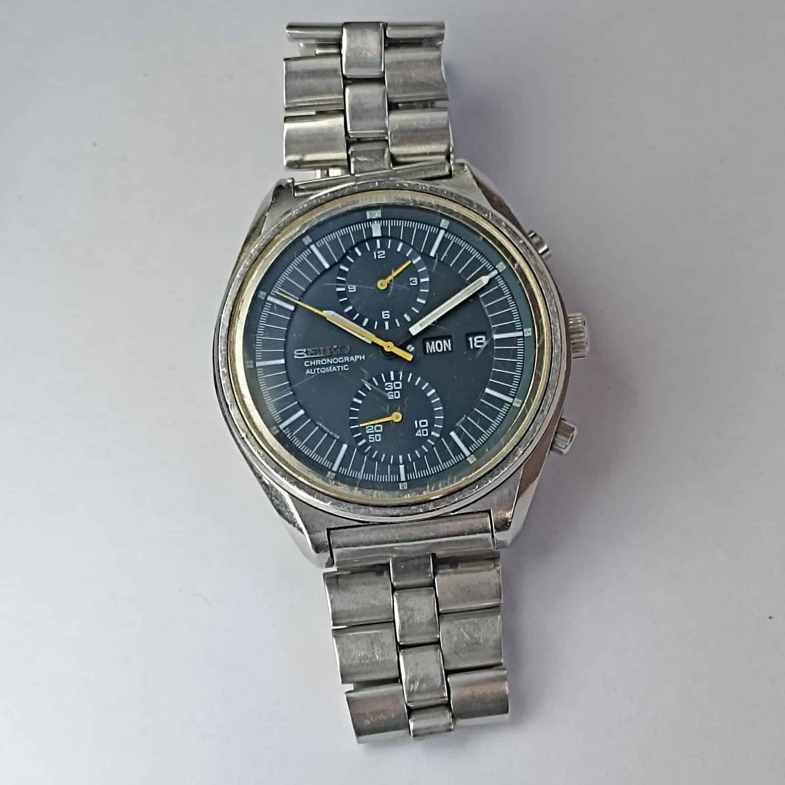 SEIKO CHRONOGRAPH AUTOMATIC pánské pěkné hodinky