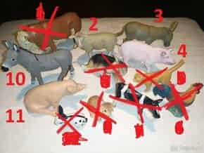 45D - Set domácích zvířat zn. Schleich
