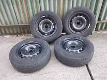 Plechové disky PSA 4x108 6,5Jx16H2E ET26 + 205/65 R16