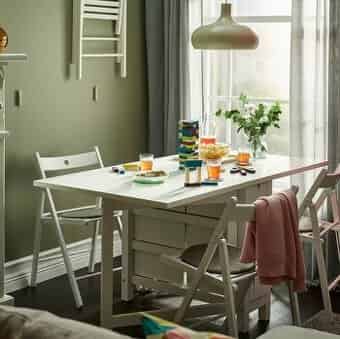 Rozkládací stůl Ikea Norden bílý