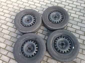 483. Zimní plechové disky Opel Corsa D R14