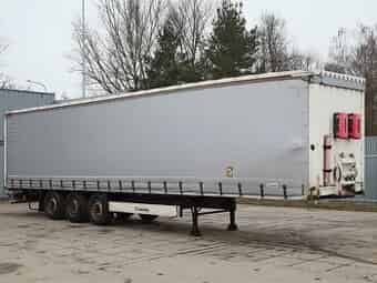 Krone SD PROFI LINER, STANDARD, 34 PALET, TŘÍSTRANNÁ SHRNOVA