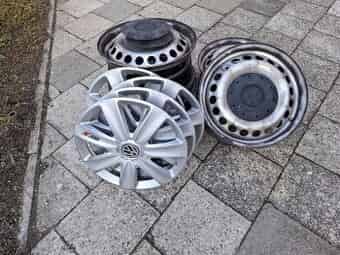 Plechové disky vč. poklic Volkswagen T5
