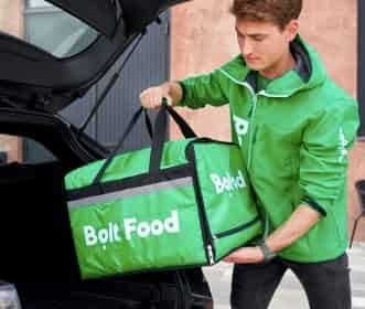 Kurýr BOLT FOOD Brandýs nad Labem-St. Boleslav
