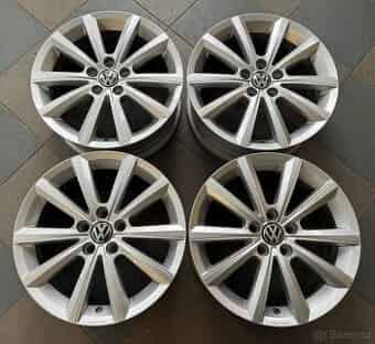 alu Volkswagen 6,5x16", ET45 rozteč 5x100 TOP stav