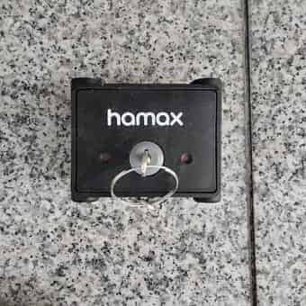 Držák dětské sedačky na kolo Hamax