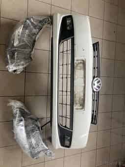 VW SHARAN 7N - nárazník , kapota , xenony , chladičová stěna