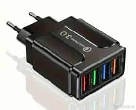 4xUSB nabíječka s Quick Charge 3.0 výkonem