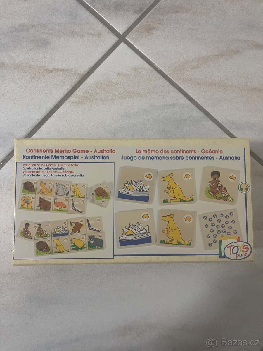 Nová hra Continents Memo. 2