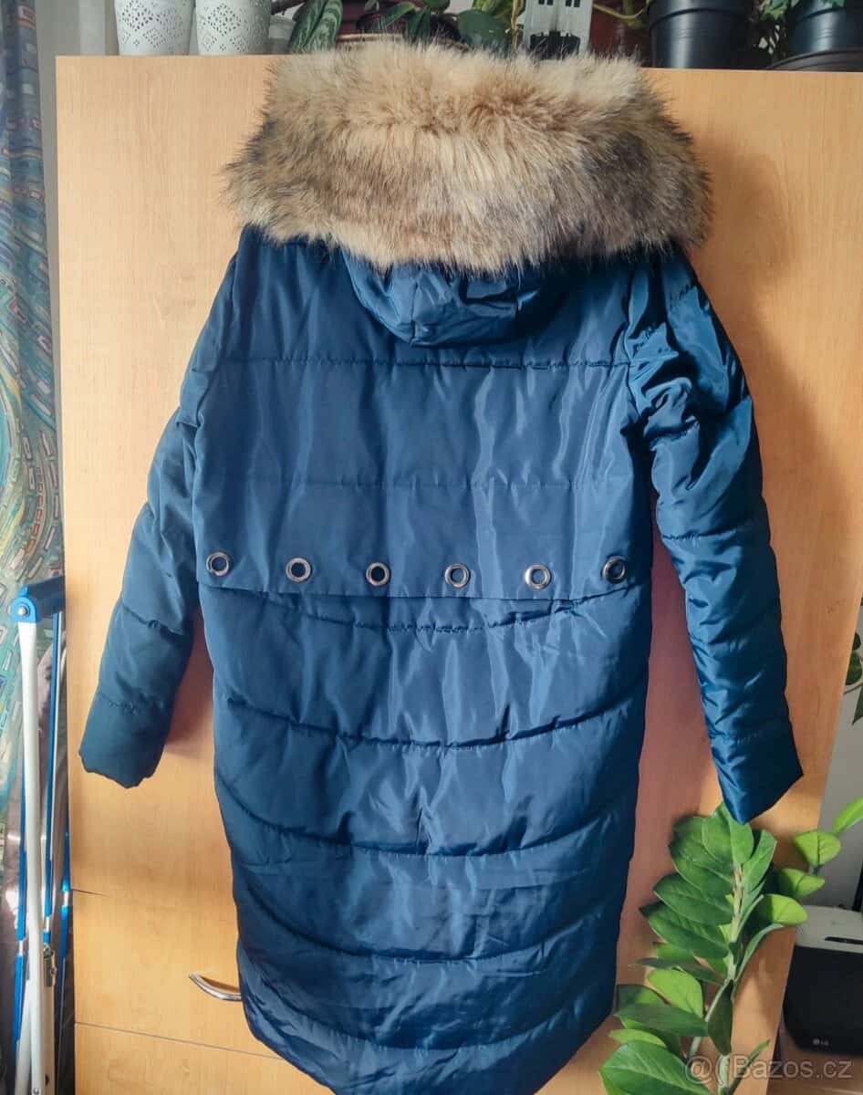 Reserved kabát modrý 3