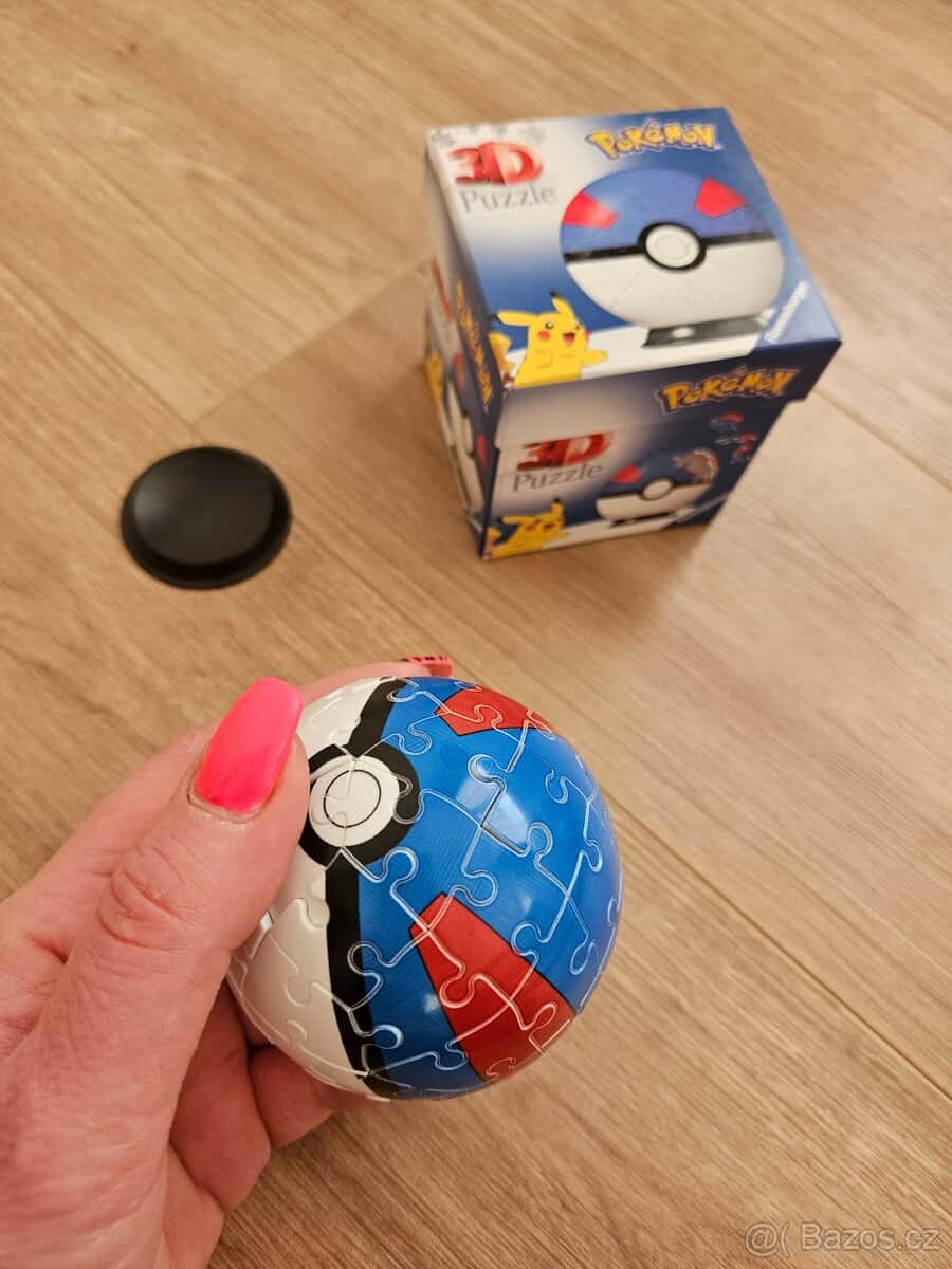 3D puzzle Pokémon - modrý 2