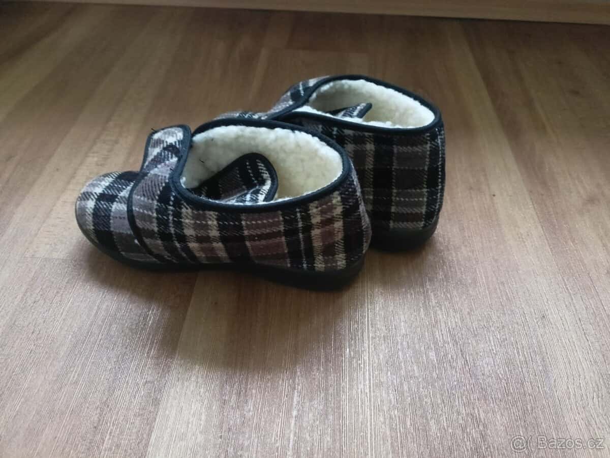 Zateplené papuče 2
