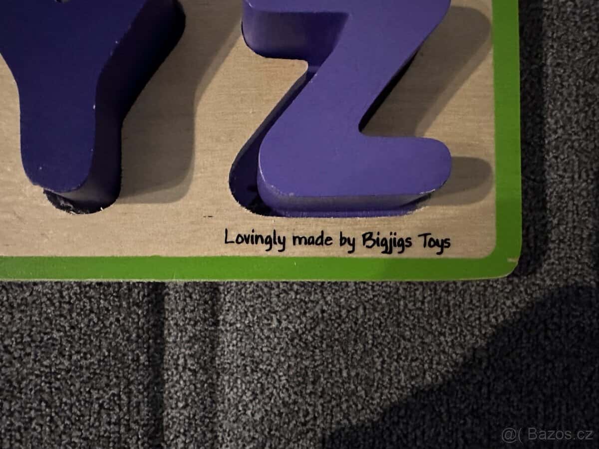 Dřevěná abeceda 3