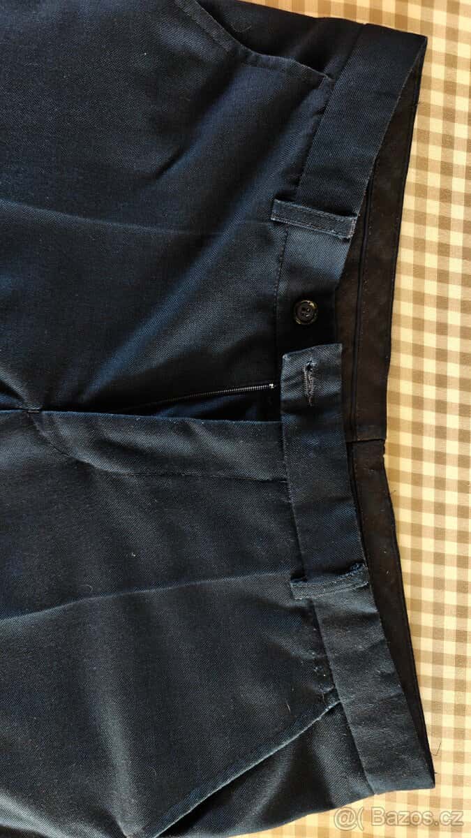 Pánský oblek - modrý 9