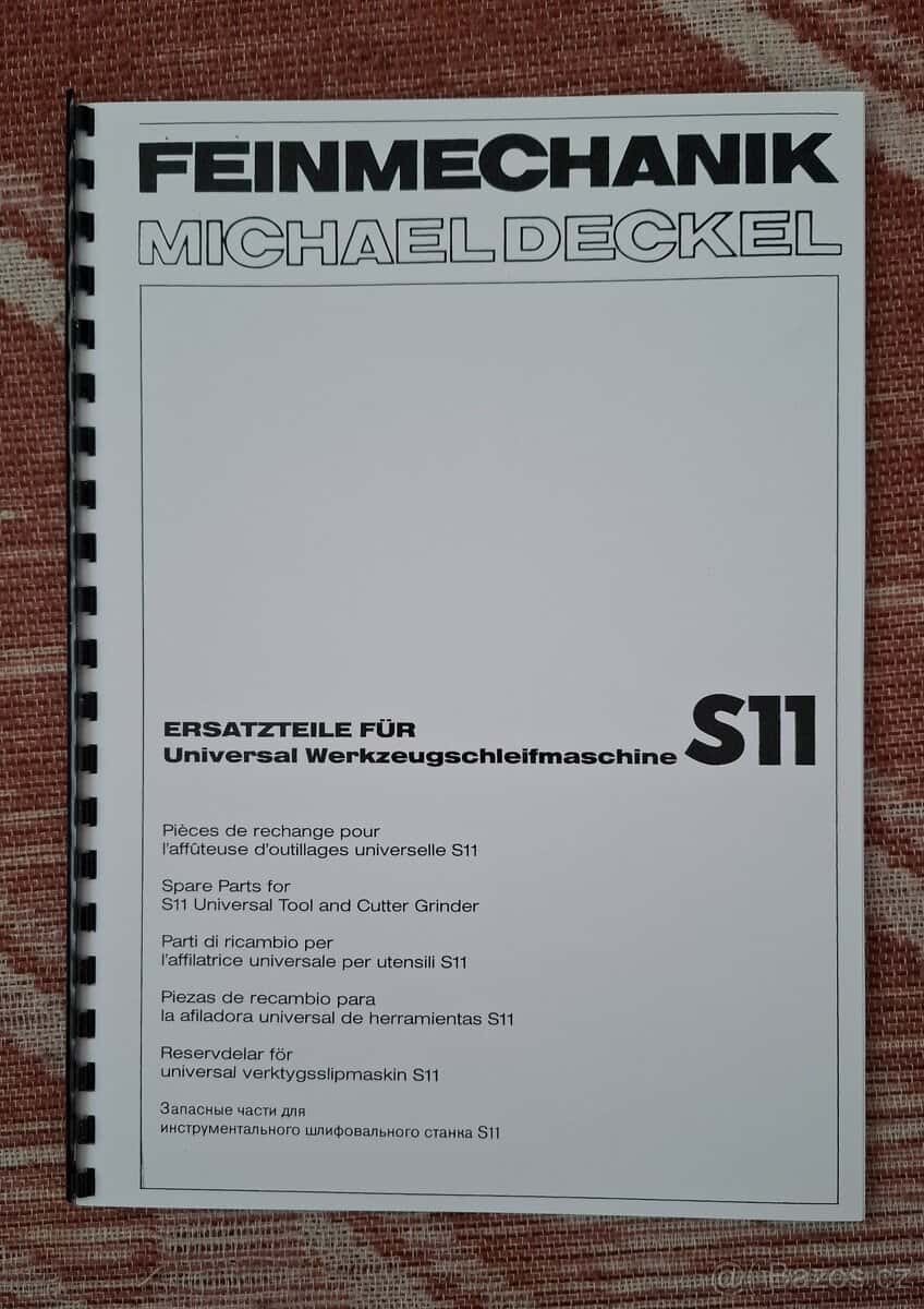 Návody strojů DECKEL 10