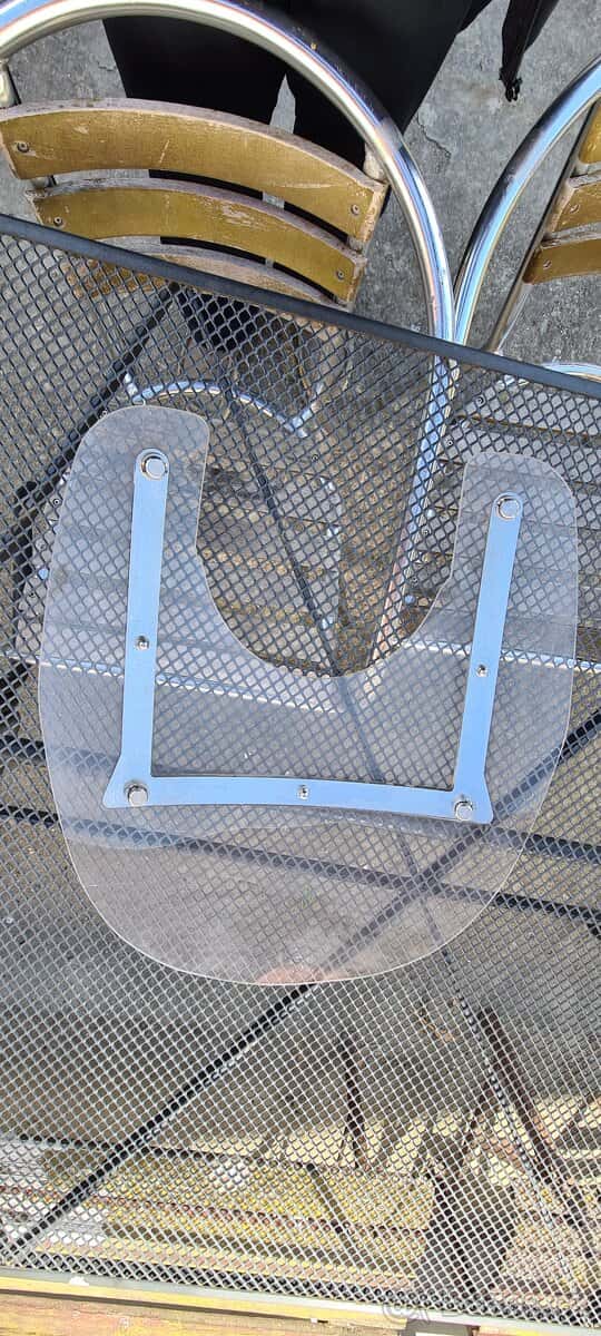 Plexisklo na choper 1