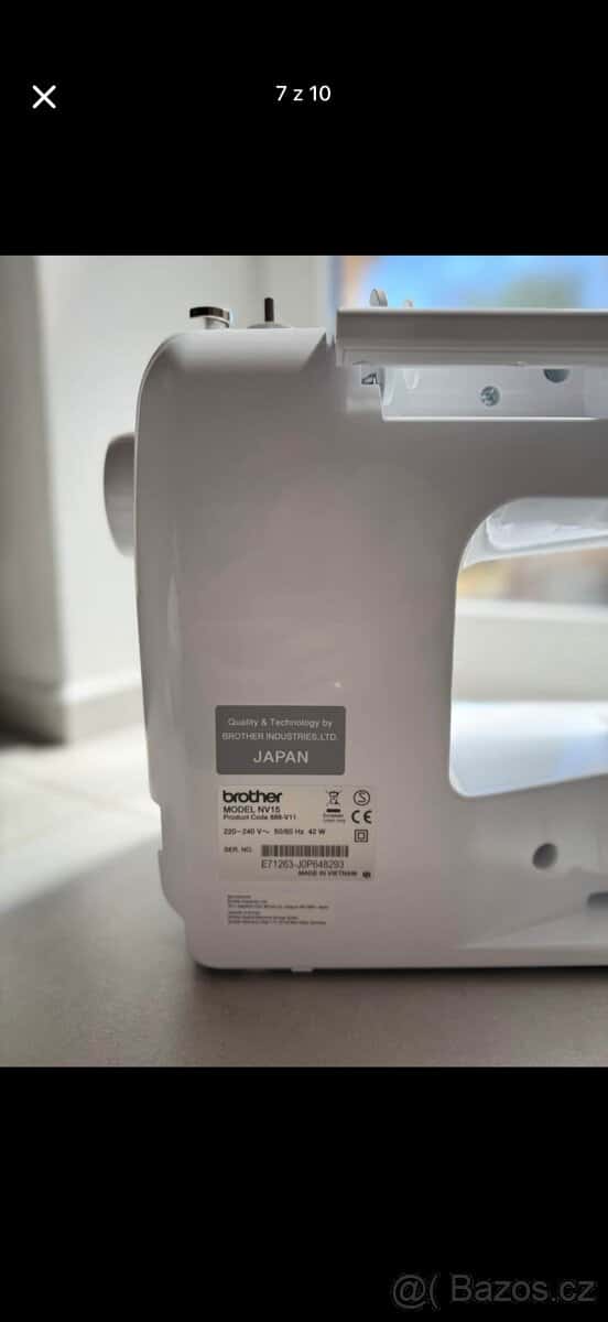 Šicí stroj 7