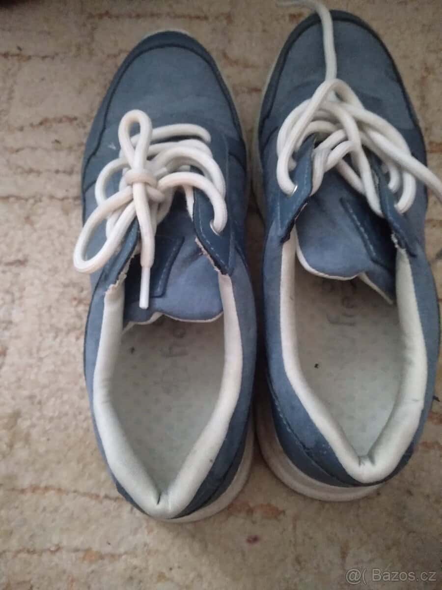 Modré boty 1