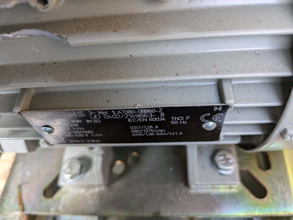 Elektromotor a ventilator 2