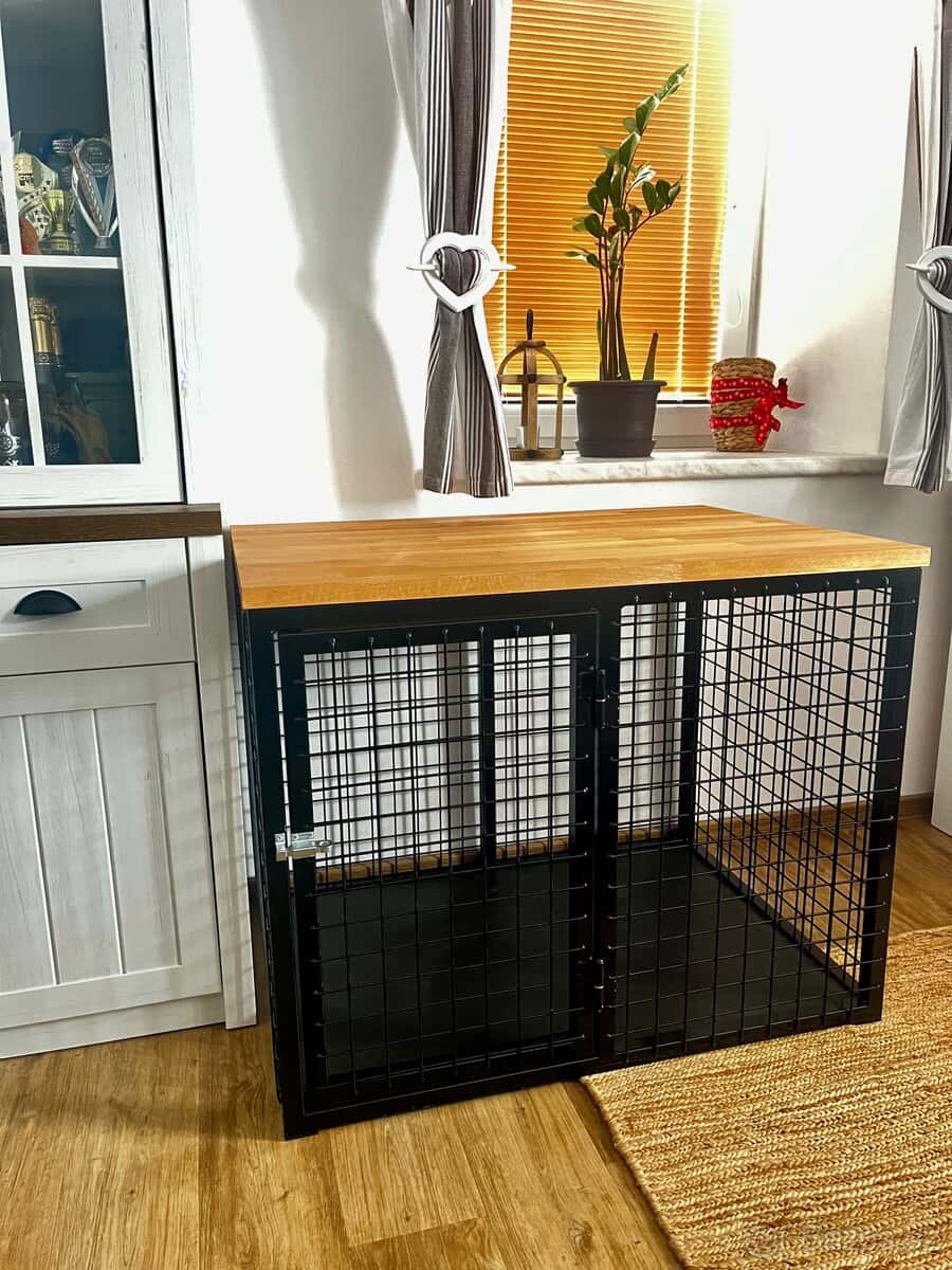 Interiérová klec pro psa 2