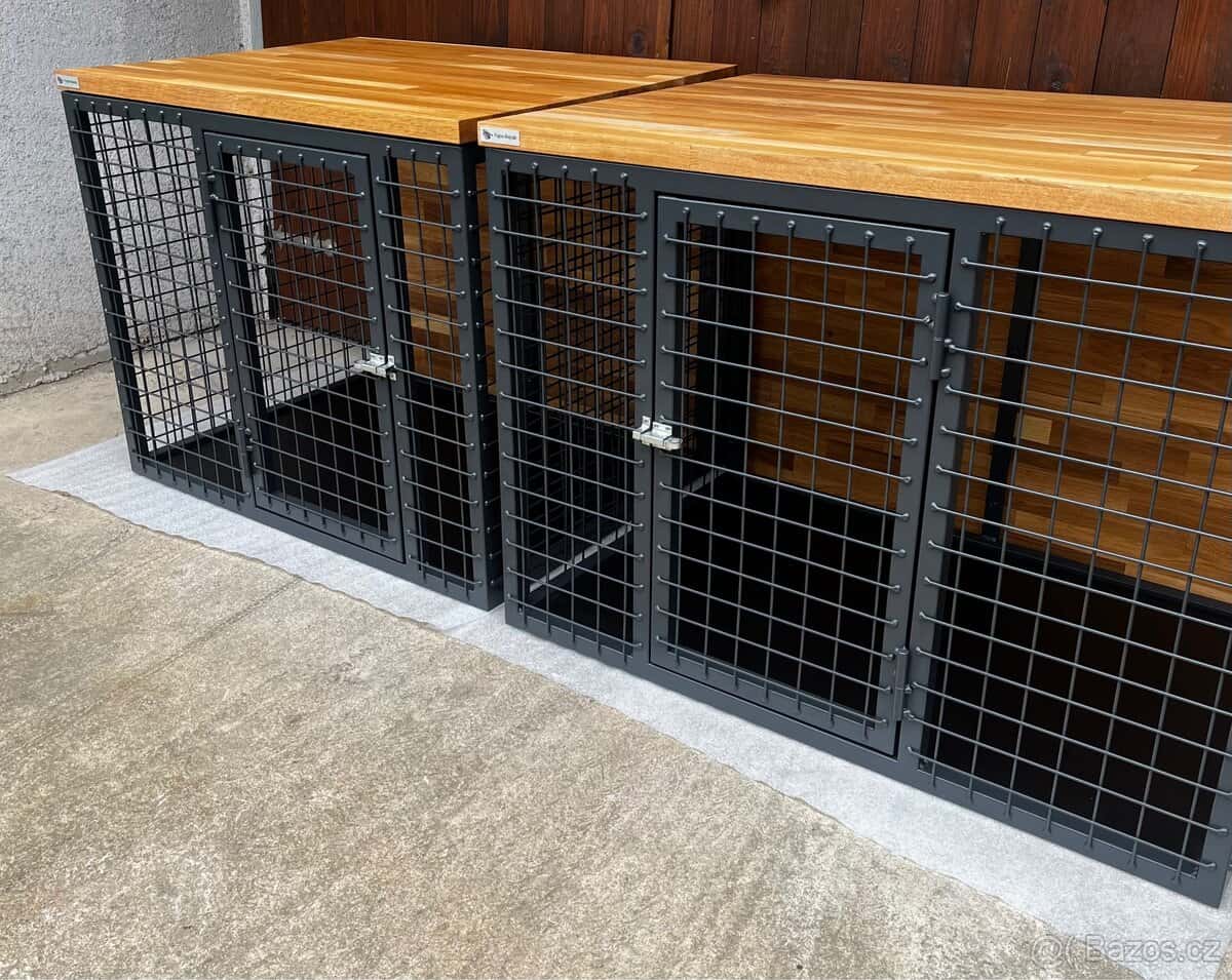 Interiérová klec pro psa 9