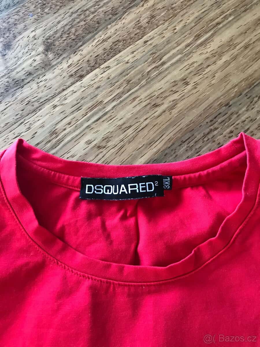 Triko Dsquared 2 červené 3