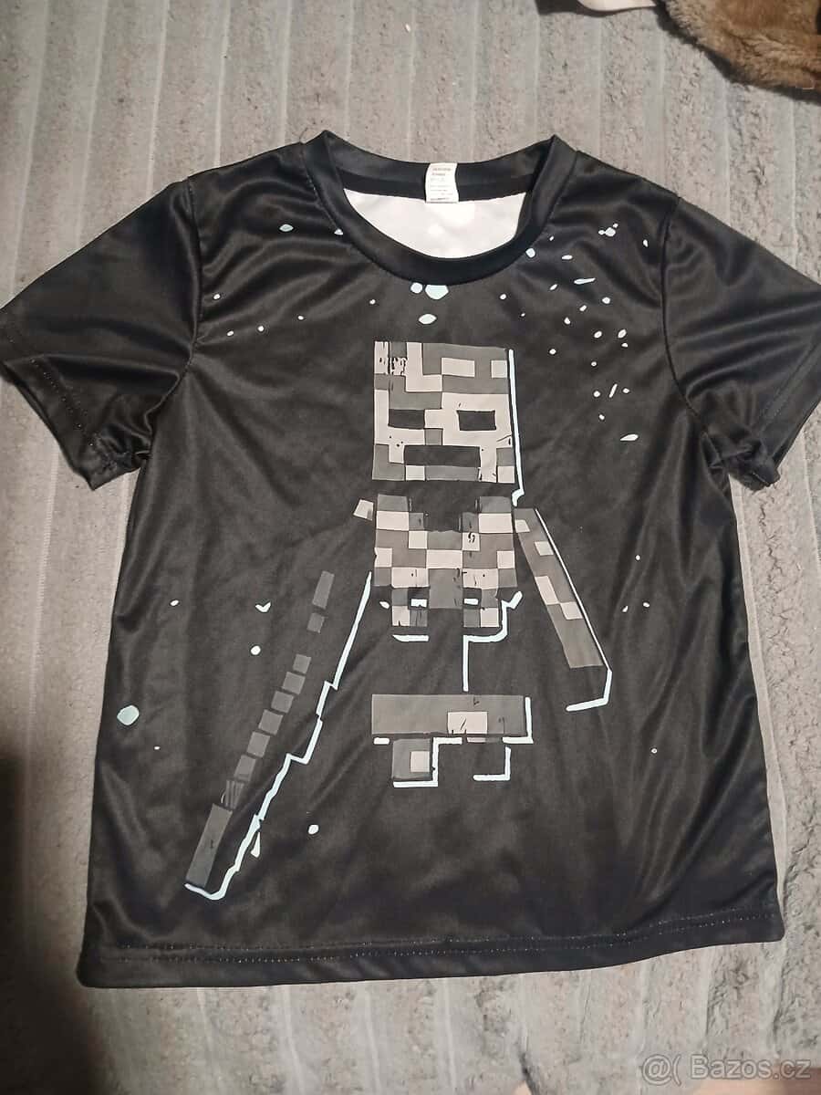 Minecraft dětské trička 4