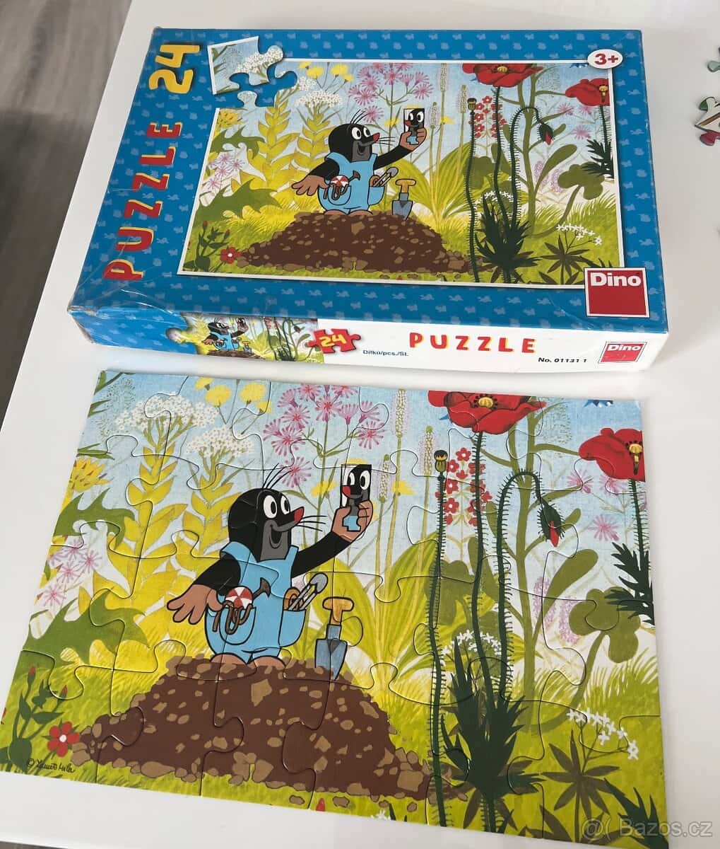 Puzzle krteček 4