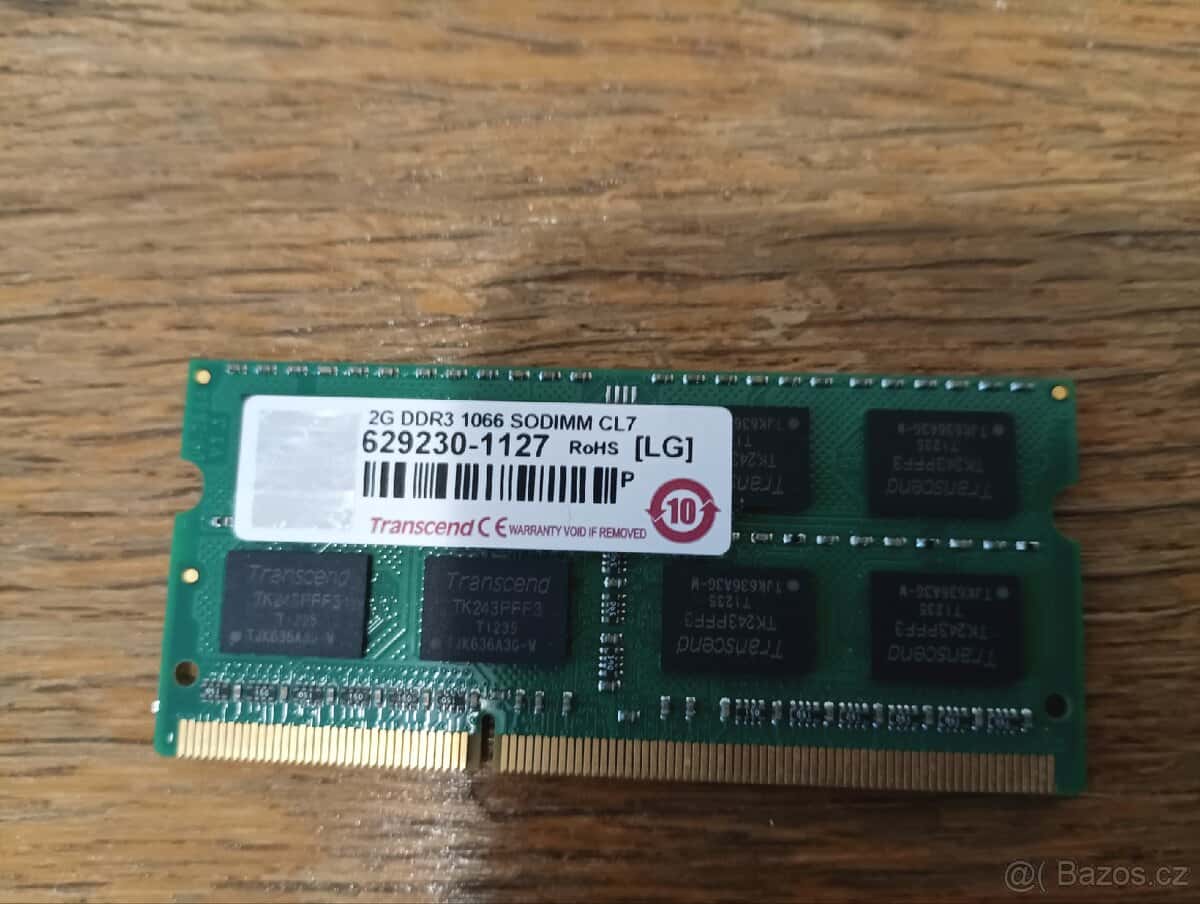 Pamet do notebooku 1