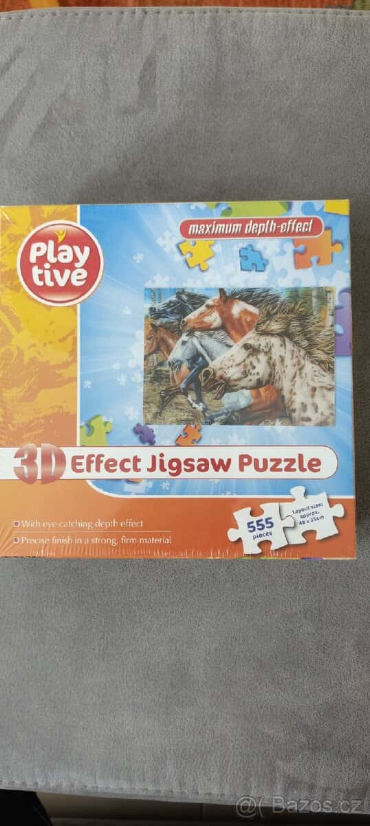 Puzzle 3D effect Playtive 1