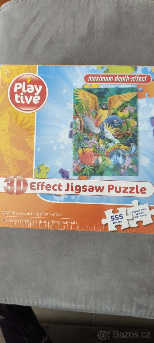 Puzzle 3D effect Playtive 3