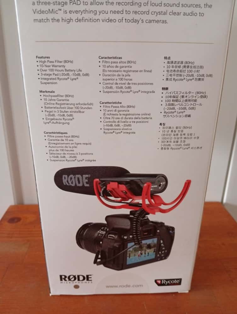 RODE mikrofon 3