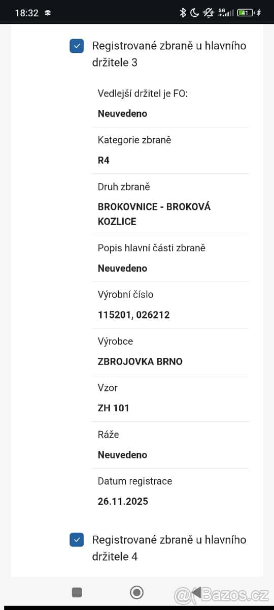 Brokovnice/hlaveň 10