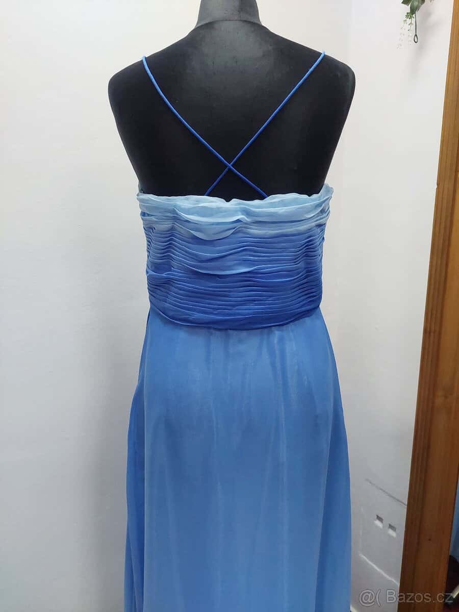 Modré šaty 5