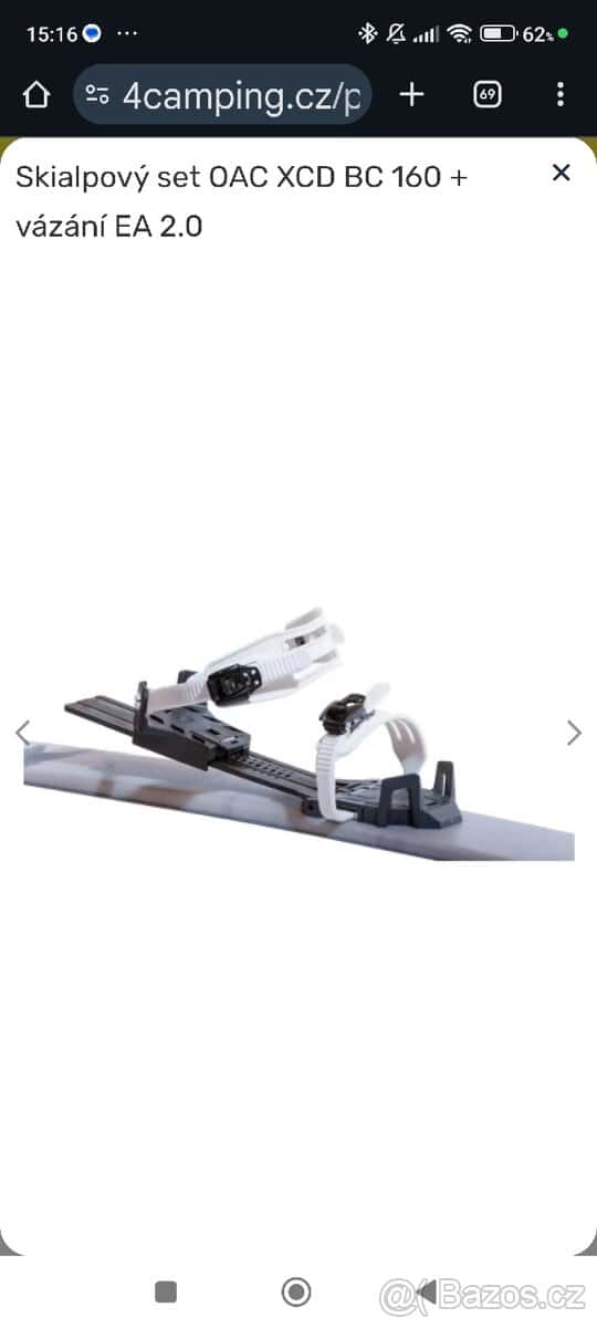 Lyže OAC XCD BC 3