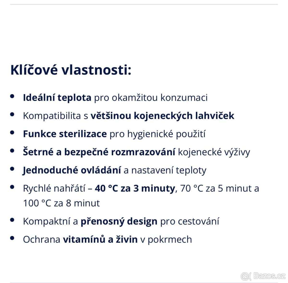 Ohřívačka lahví 6