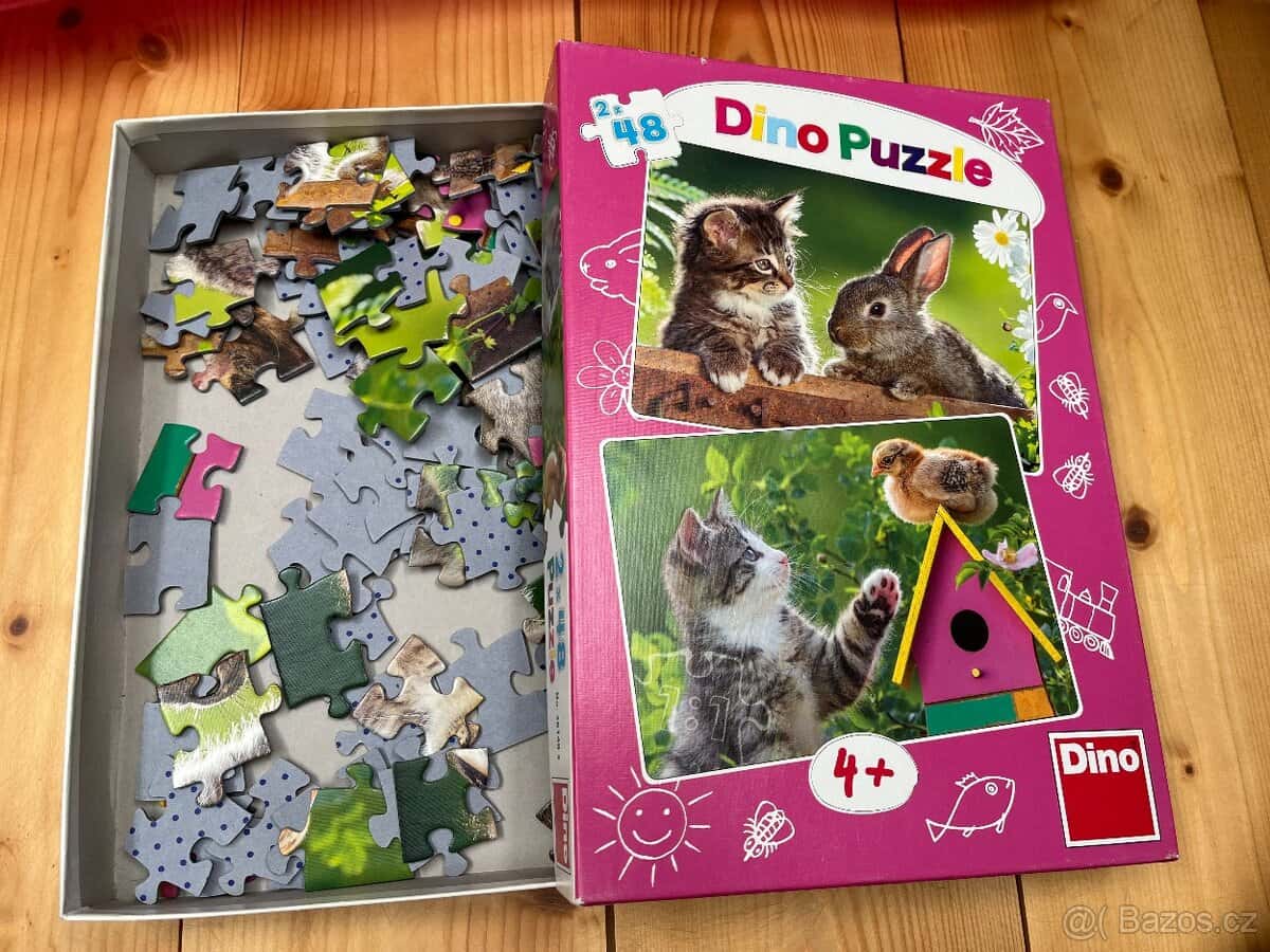Dětské puzzle kočičky 1
