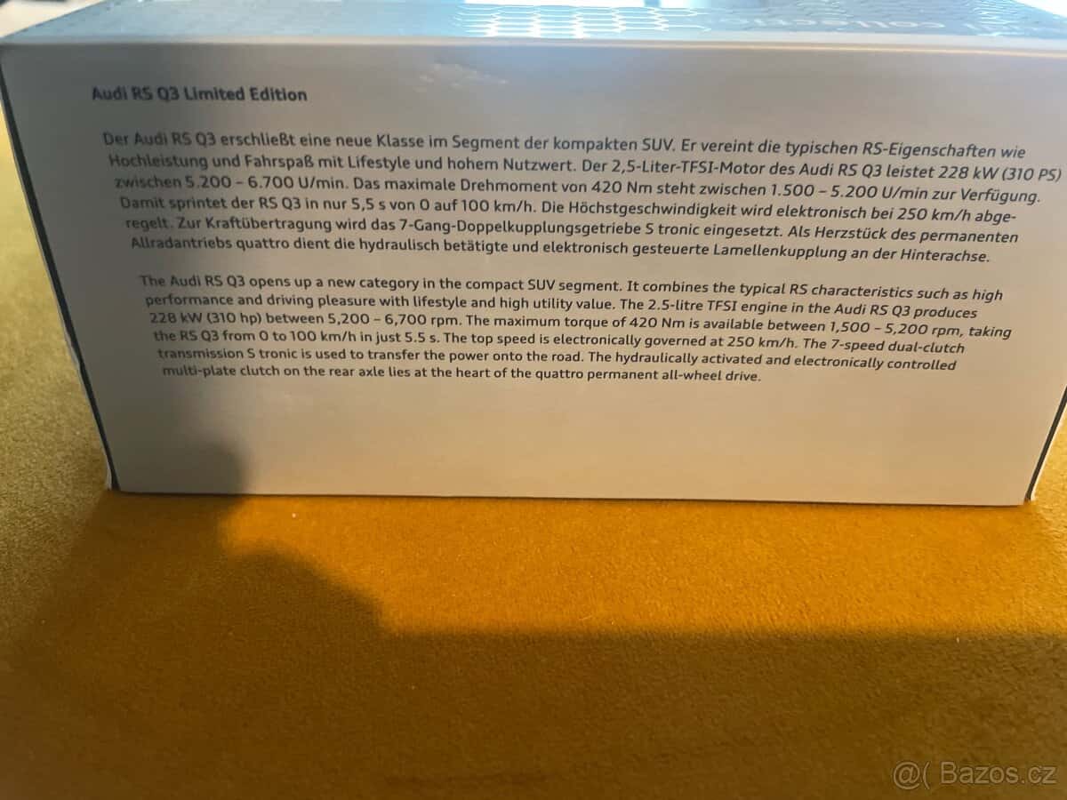 Sběratelský autíčko 3