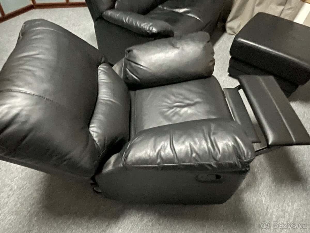 Kožená sedačka 2