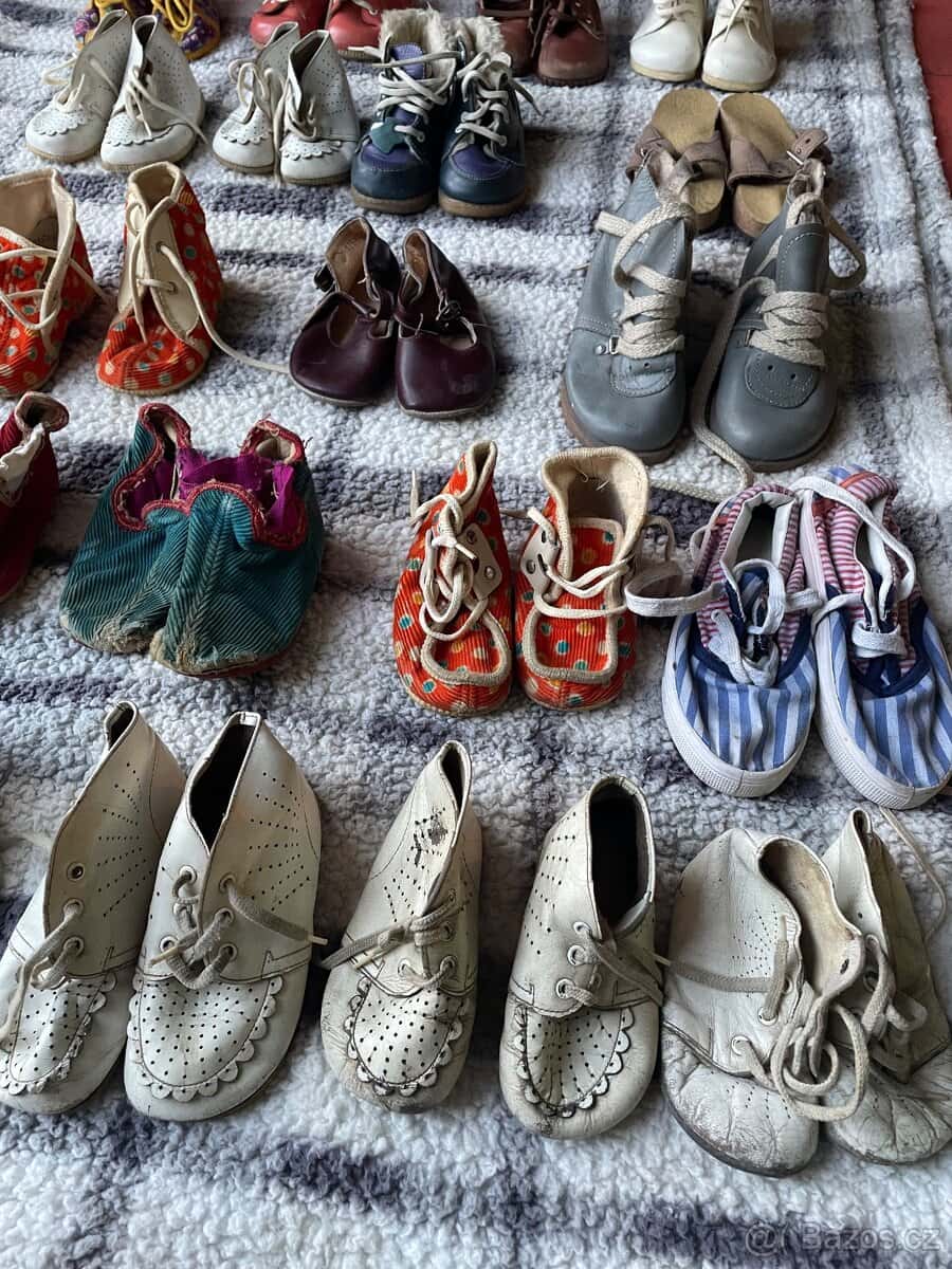 Dětské retro botičky 1