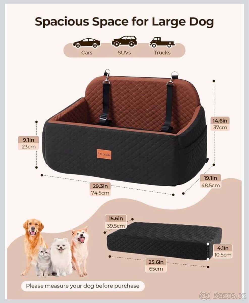 Autosedačka pro velké psy 3