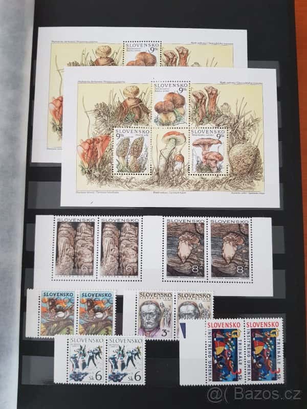 Znamky CSSR, CSFR, SR 9