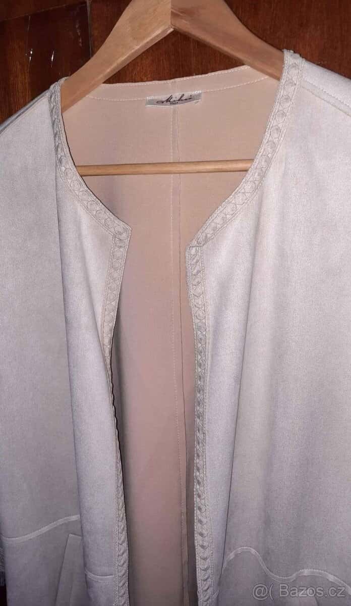 Kardigan béžový 3