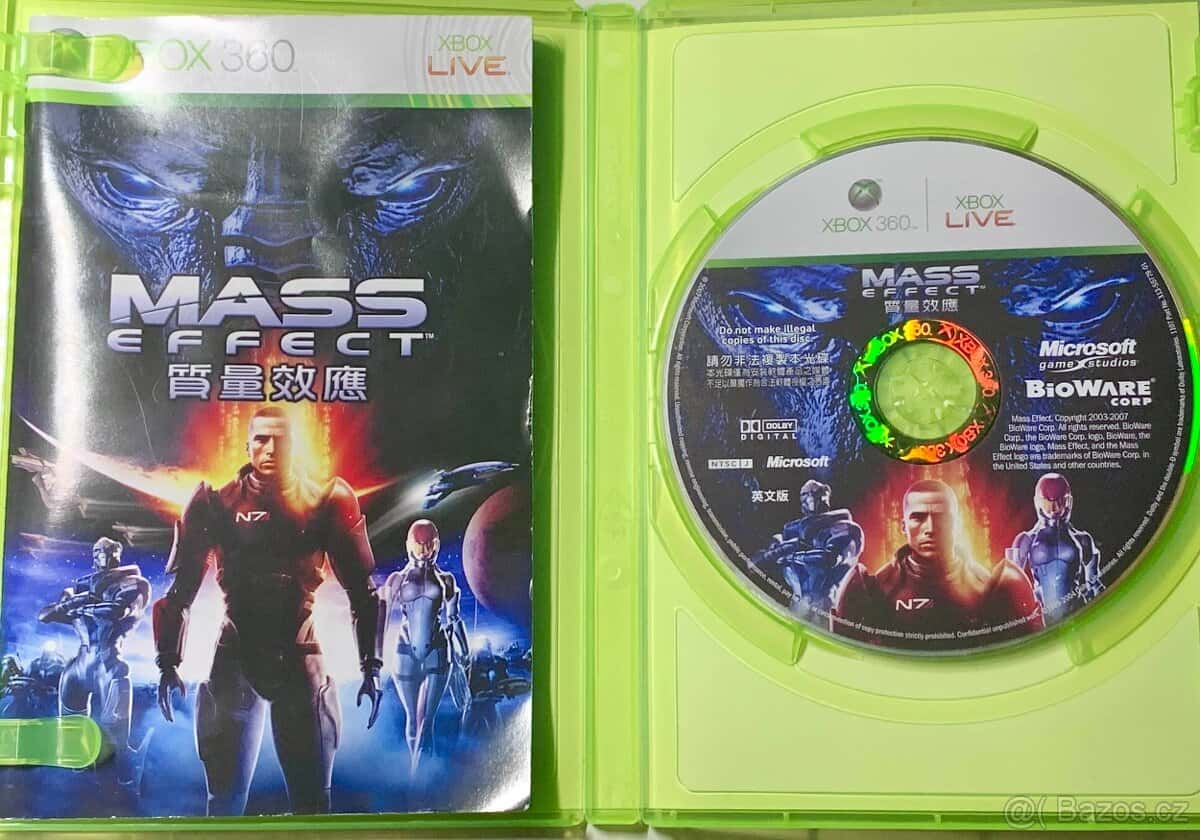 Mass Effect Xbox 360 3