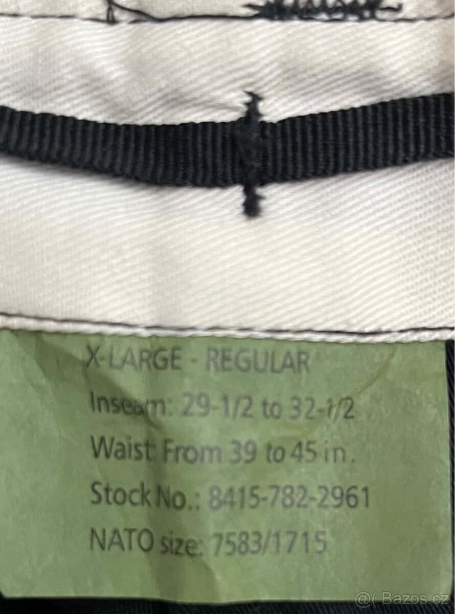 Kalhoty TEESAR - M65 3