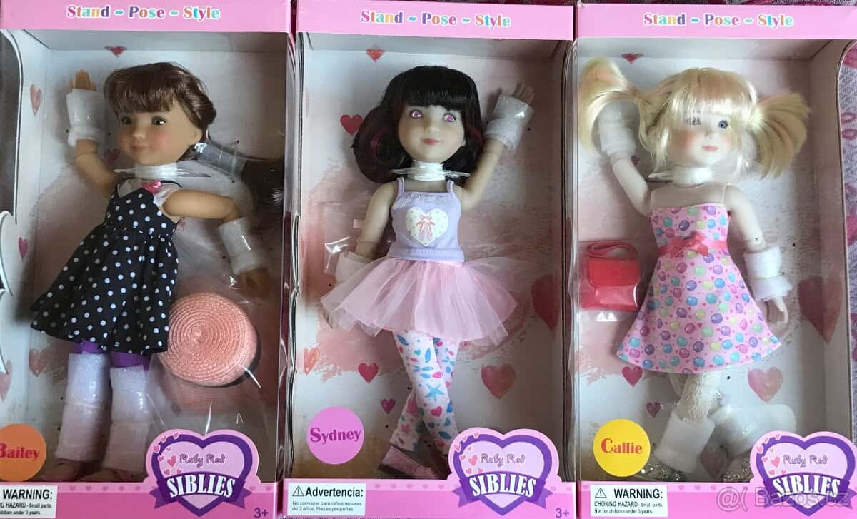 Panenky Ruby Red Siblies 1