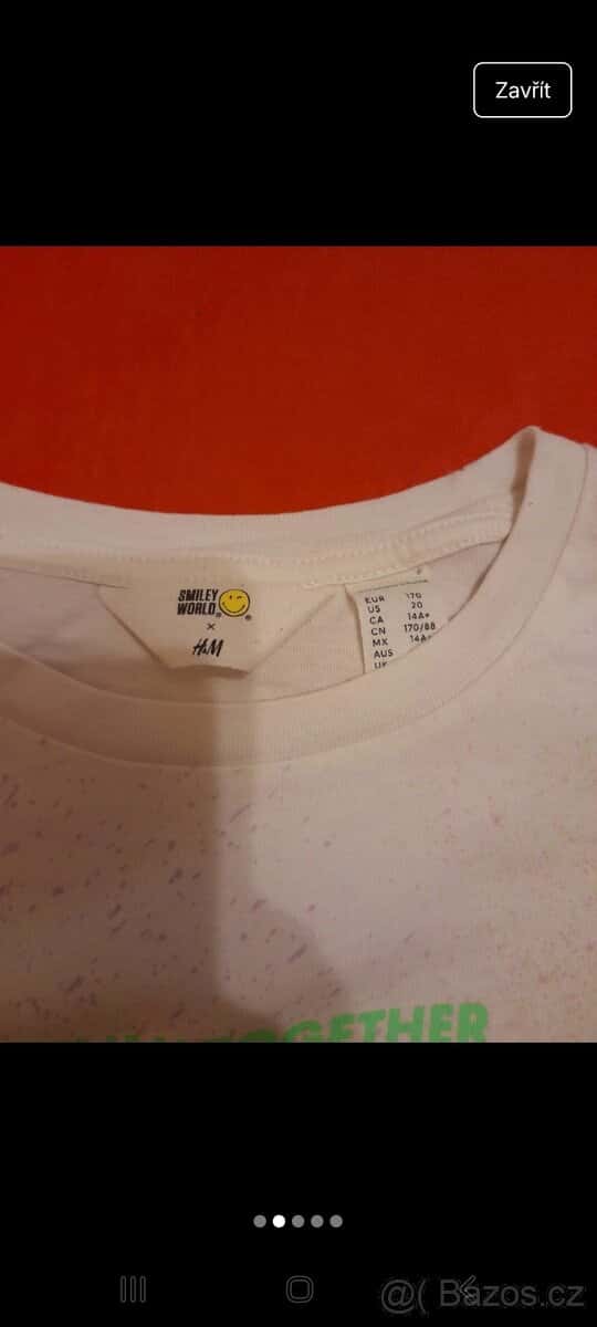 Trička Smiley world 5