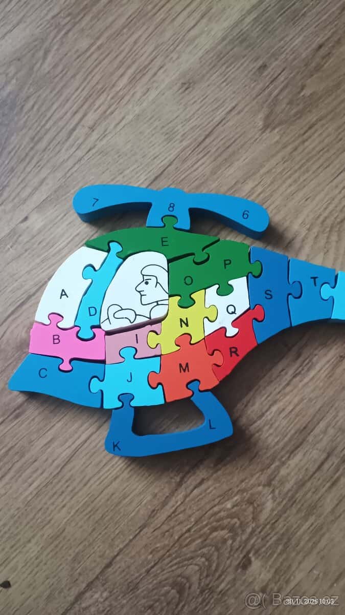 Dřevěné puzzle 2