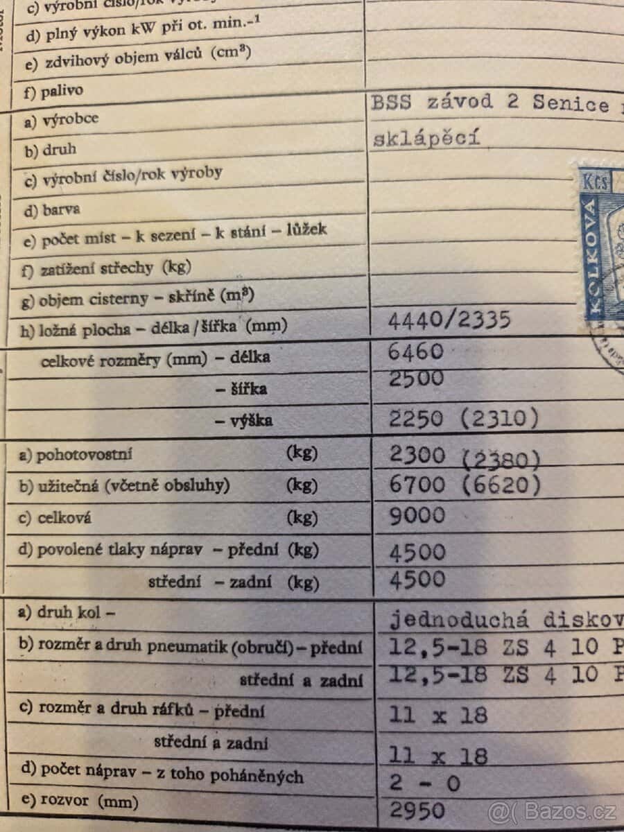 Traktorová vlečka 6