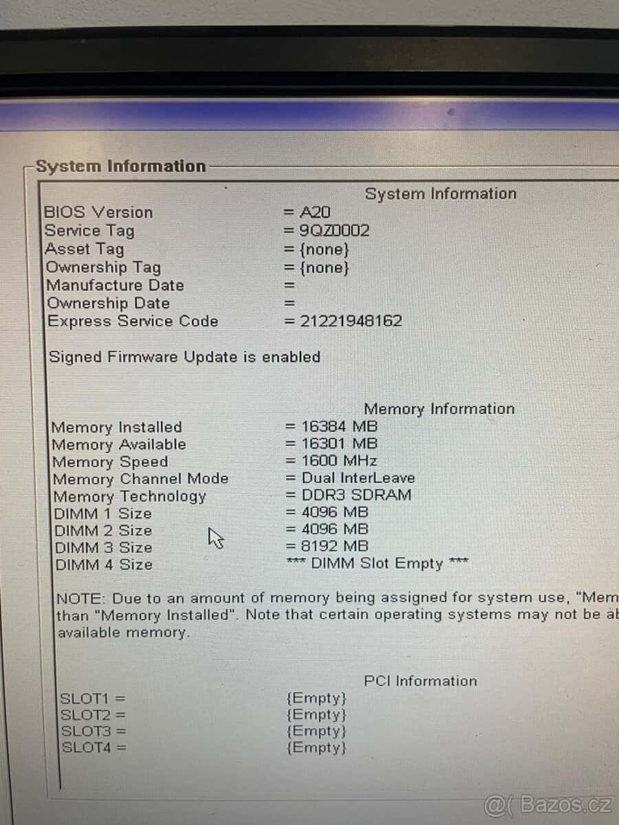 Server Dell PowerEdge T20 3